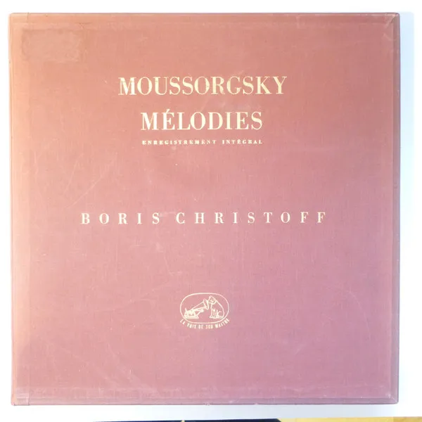 Moussorgsky Mélodies Enregistrement Intégral