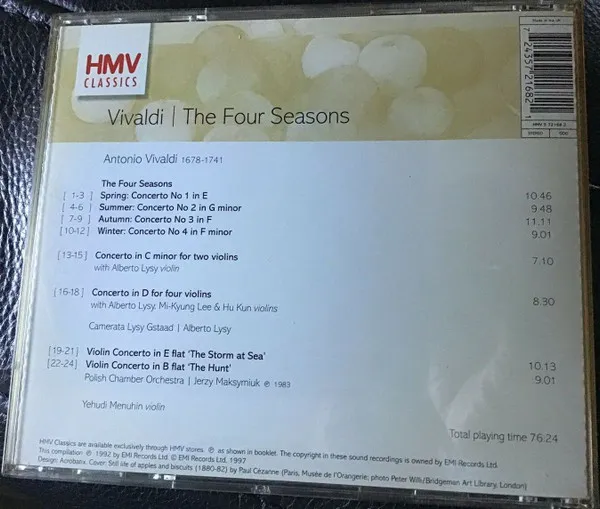 The Four Seasons - The Storm At Sea - The Hunt