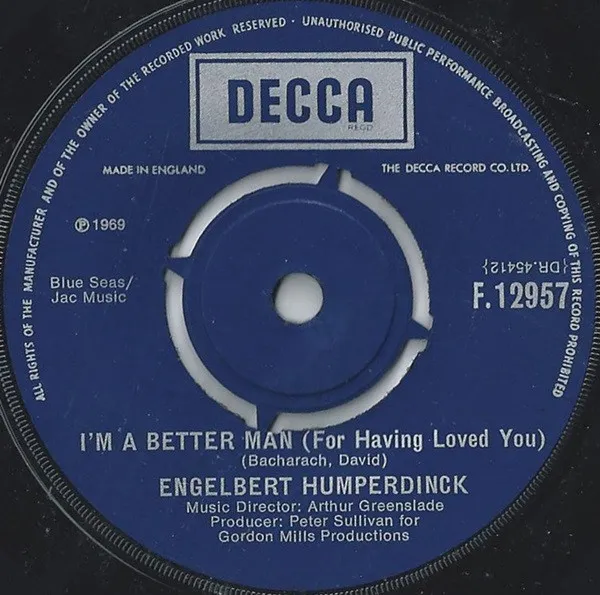 I'm A Better Man (For Having Loved You) / Café