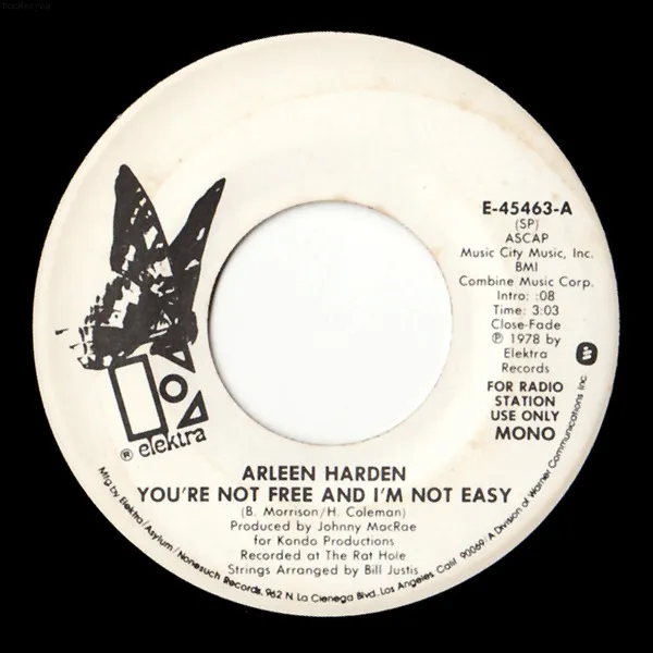 You're Not Free And I'm Not Easy