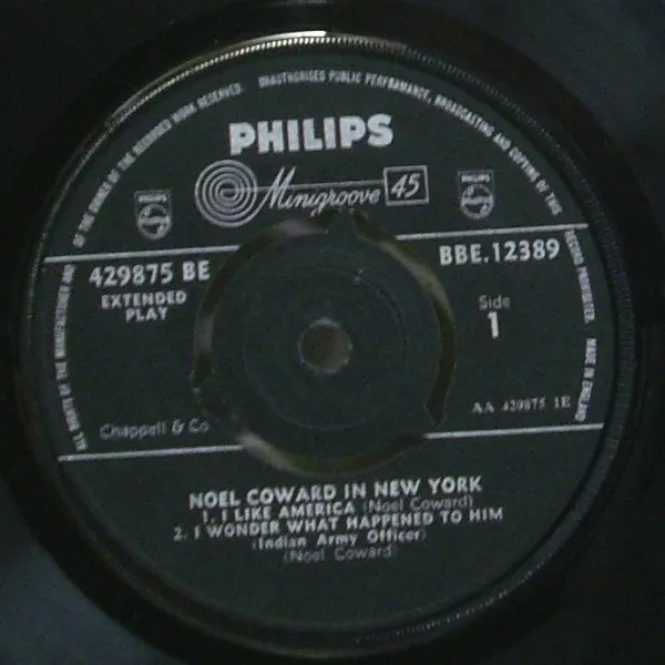 Noel Coward In New York