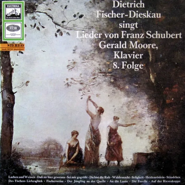 Dietrich Fischer-Dieskau Singt Lieder Von Franz Schubert - 8. Folge
