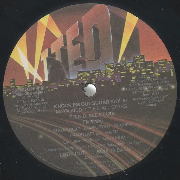 Knock 'Em Out Sugar Ray '87