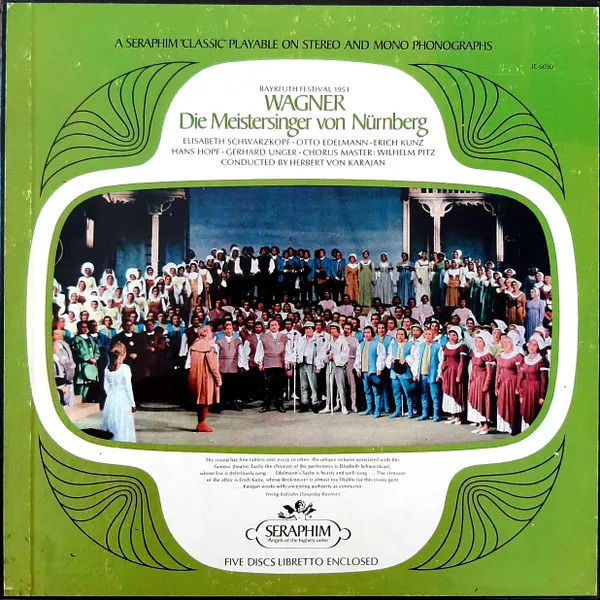 Die Meistersinger Von Nürnberg (Comic Opera In Three Acts)