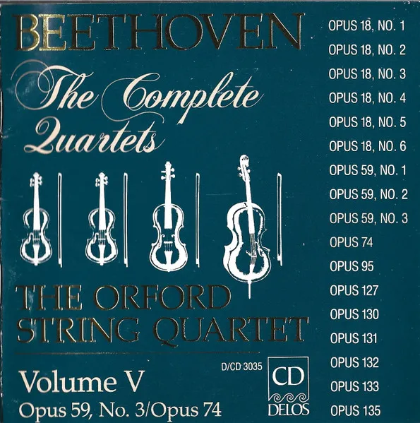 The Complete Quartets, Vol. 5 (Opus 59 No. 3 / Op. 71)