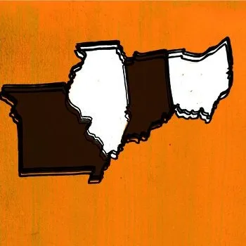 "Sordid States" 6 way split 7"