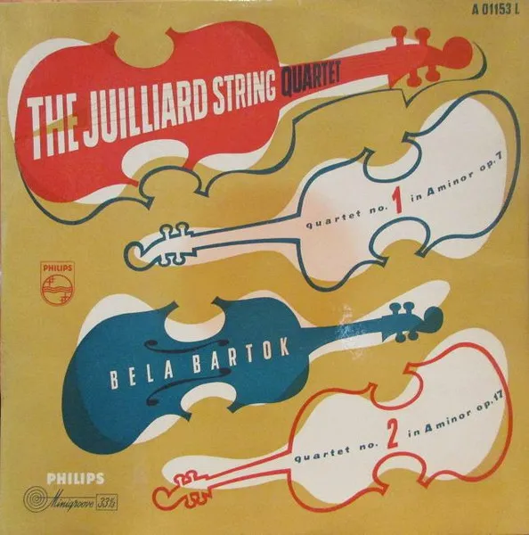 String Quartet No. 1 Op. 7 (1908), String Quartet No. 2 Op. 17 (1917)