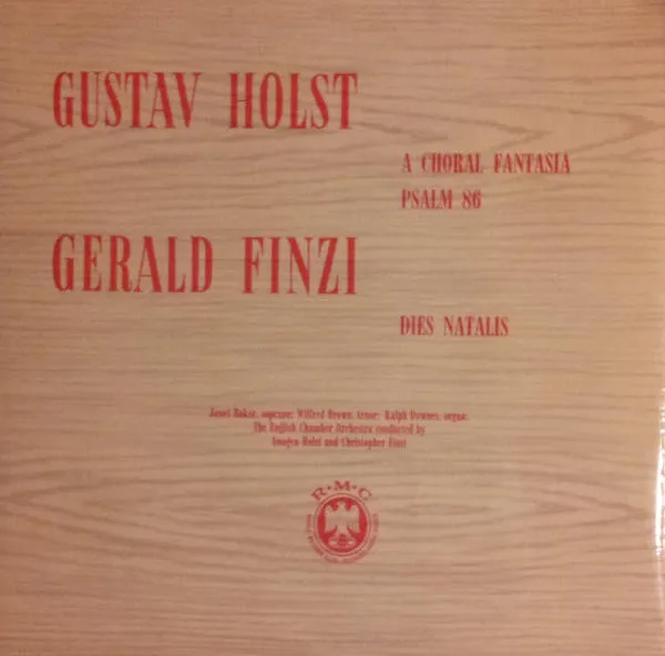 A Choral Fantasia / Psalm 86 / Dies Natalis
