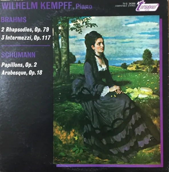 Brahms: 2 Rhapsodies, Op. 79; 3 Intermezzi, Op. 117 / Schumann: Papillons, Op. 2; Arabesque, Op. 18