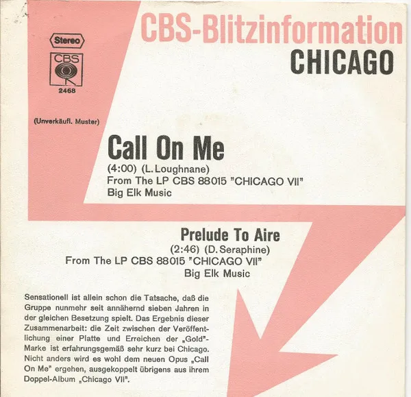 Call On Me