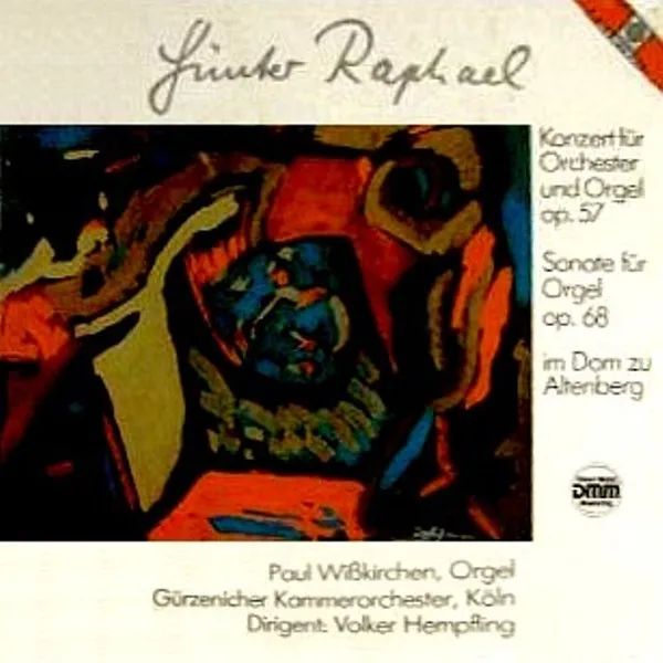 Konzert Für Orchester Und Orgel Op. 57 / Sonate Für Orgel Op. 68 (Im Dom Zu Altenberg)