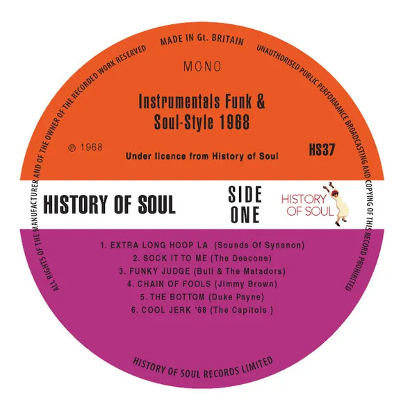 Instrumentals Funk & Soul-Style 1968
