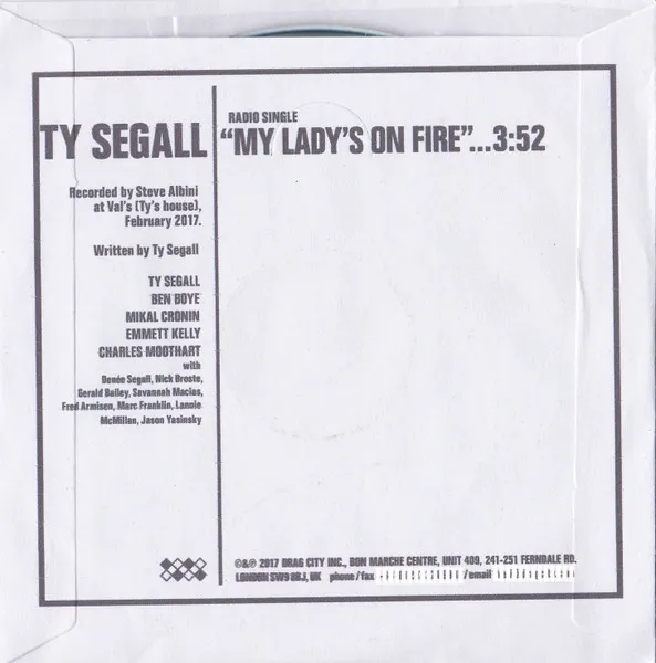 My Lady's On Fire