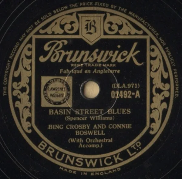 Basin Street Blues / Bob White (Whatcha Gonna Swing Tonight?)