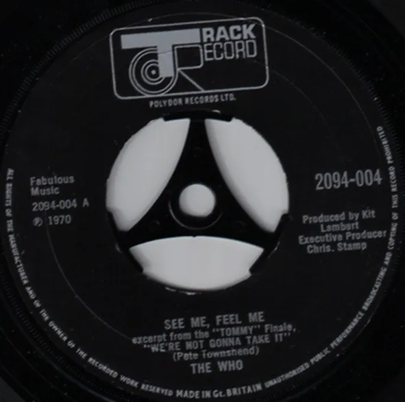 See Me, Feel Me / Overture To Tommy