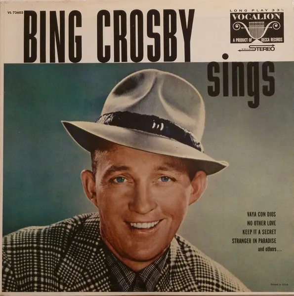 Bing Crosby Sings