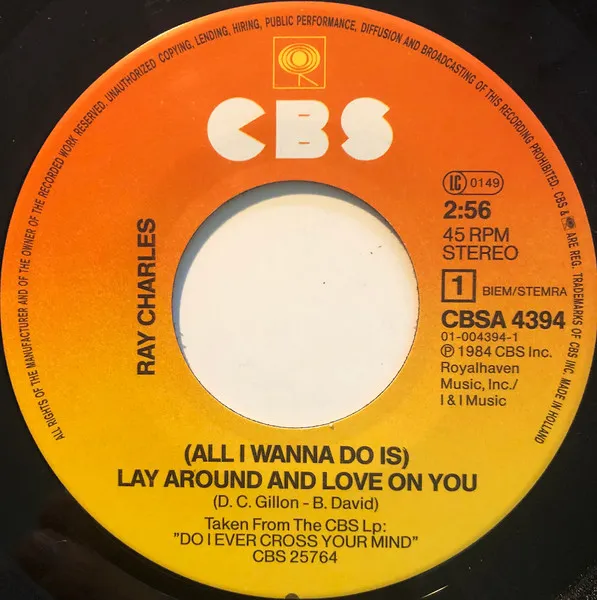 (All I Wanna Do Is) Lay Around And Love On You