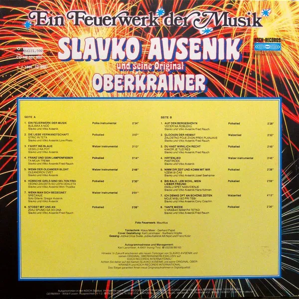 Slavko Avsenik Und Seine Original Oberkrainer