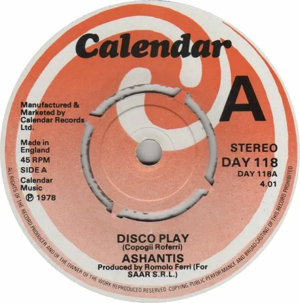 Disco Play / A.S.H.A.N.T.I.S.