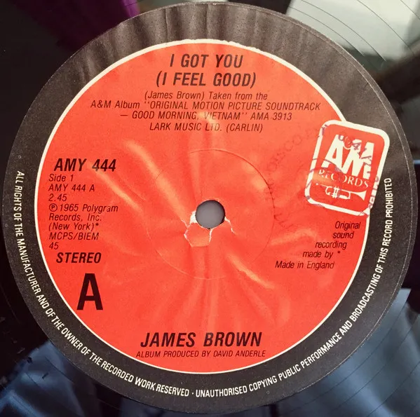 I Got You (I Feel Good) / Nowhere To Run