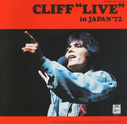 Cliff "Live" In Japan '72
