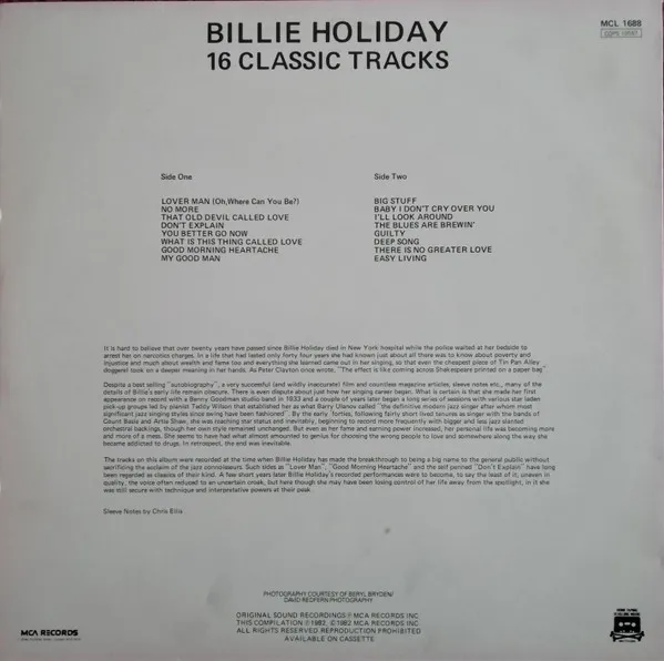 16 Classic Tracks