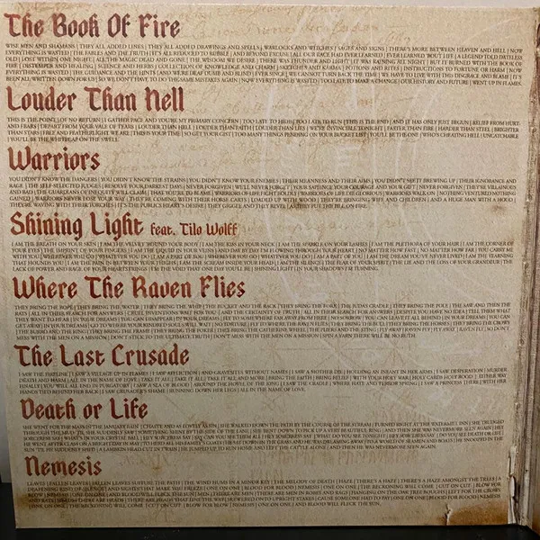 The Book Of Fire (Yellow Vinyl with Red Splatter)
