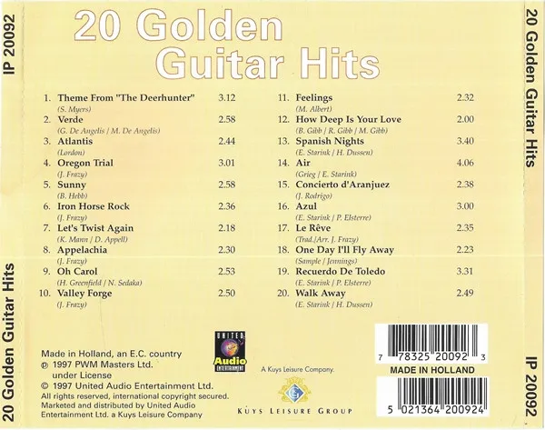 20 Golden Guitar Hits