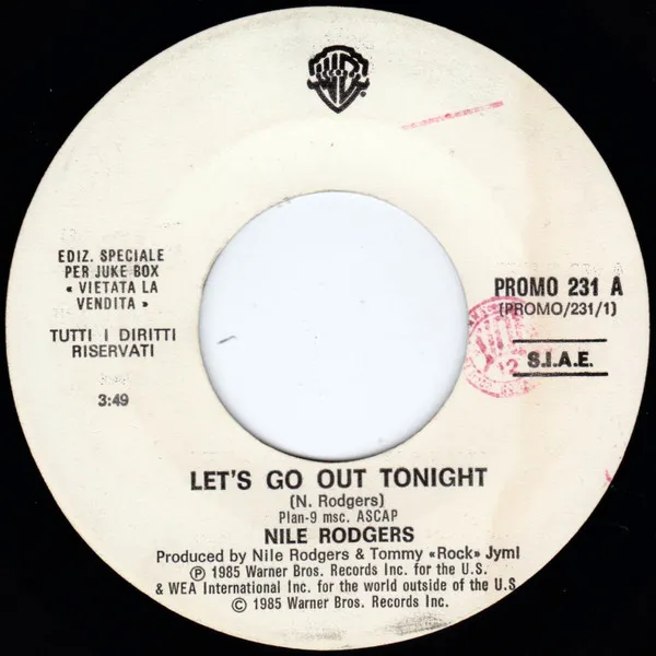 Let's Go Out Tonight / Gratitude