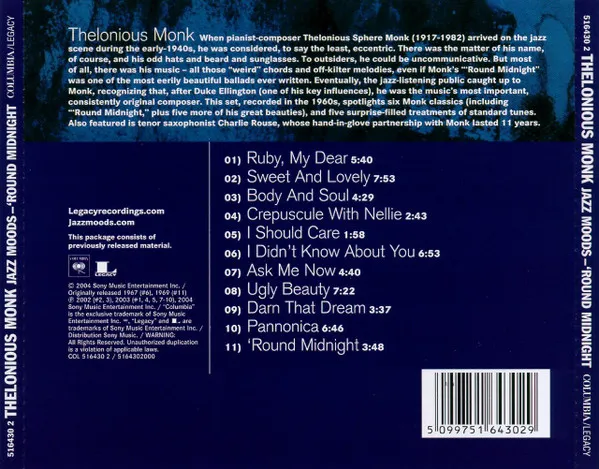 Jazz Moods - 'Round Midnight