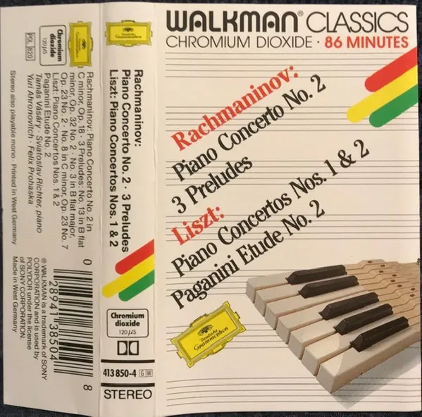 Piano Concerto No. 2, 3 Preludes / Piano Concertos Nos. 1 & 2, Paganini Etude No. 2