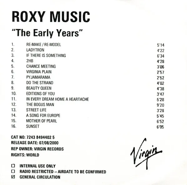 The Early Years