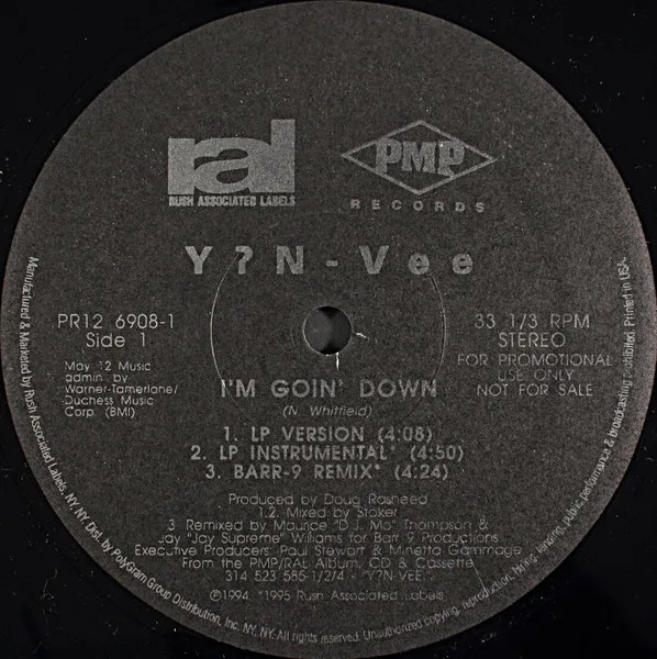 I'm Goin' Down