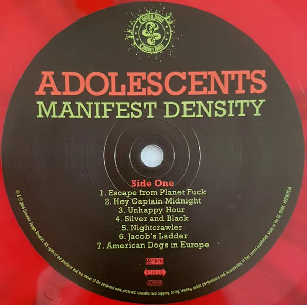 Manifest Density