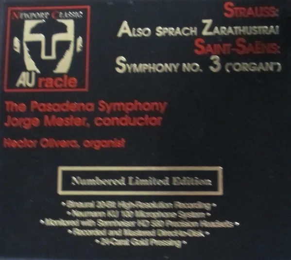 Also Sprach Zarathustra / Symphony No. 3 ("Organ")