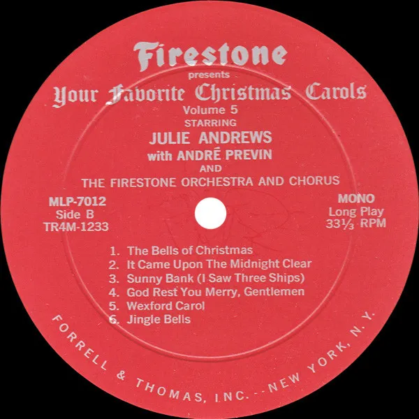 Your Favorite Christmas Carols, Volume 5