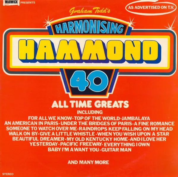 Graham Todd's Harmonising Hammond