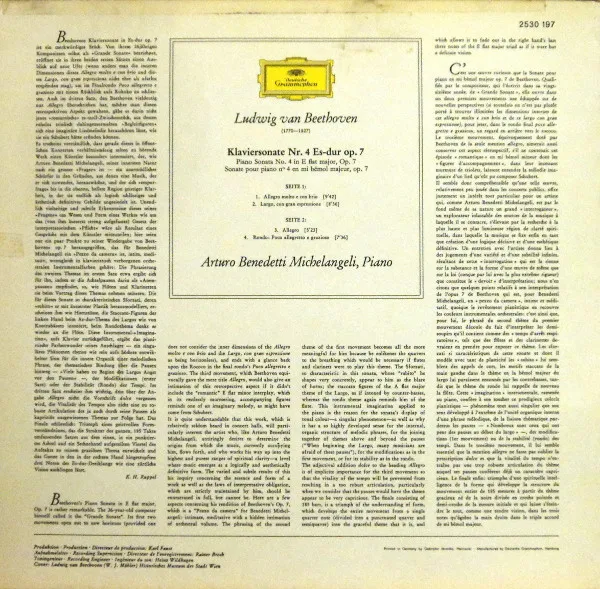 Sonate Nr. 4 Es-Dur Op. 7 (In E Flat Major)