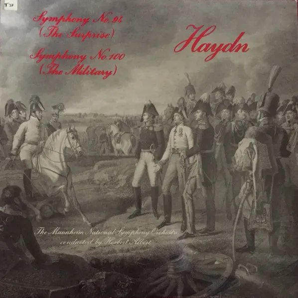 Symphony No. 94 (The Surprise) Symphony No. 100 (The Military)