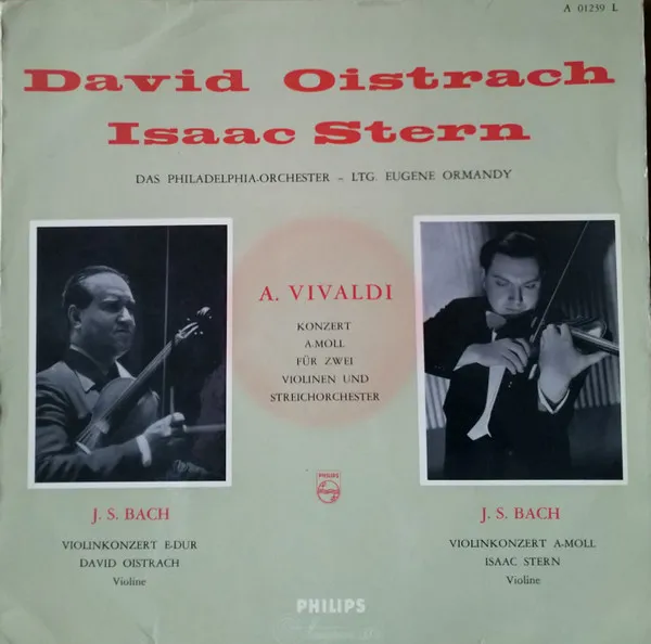 Konzert A-moll Für Zwei Violinen Und Streichorchester / Violinkonzert E-Dur, Violinkonzert A-Moll