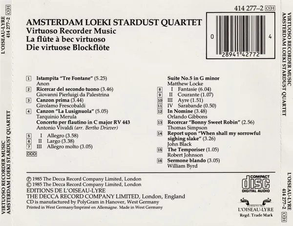Virtuoso Recorder Music