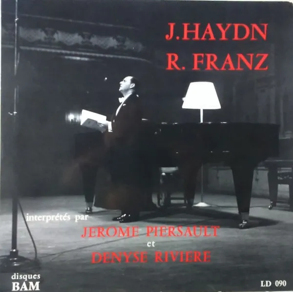 Lieder De Franz Josef Haydn Et Robert Franz