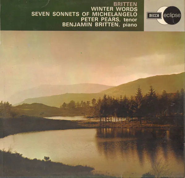 Winter Words / Seven Sonnets Of Michelangelo