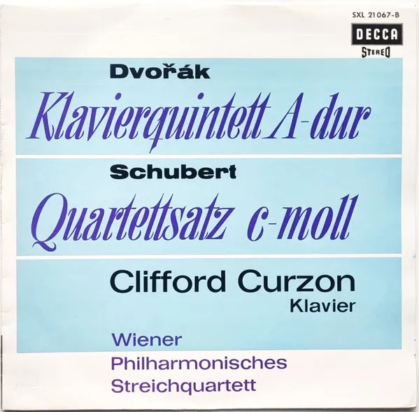 Klavierquintett A-dur / Quartettsatz C-moll