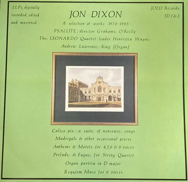 A Selection of Works 1970-1985