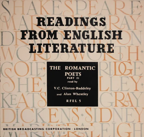 Readings From English Literature: The Romantic Poets Part (1)
