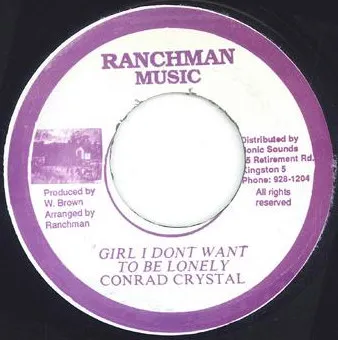 Girl I Don't Want To Be Lonely