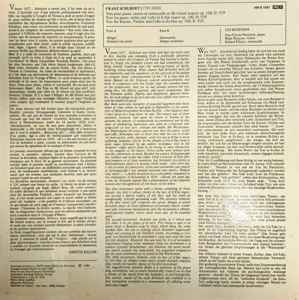 Trio Op. 100