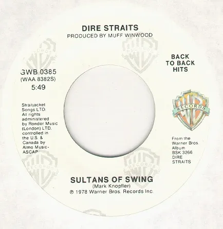 Sultans Of Swing / Down To The Waterline