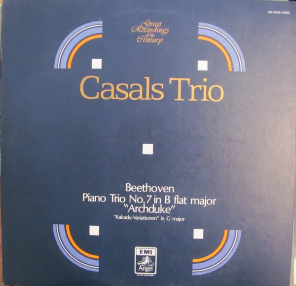 Piano Trio No. 7 In B-flat Major "Archduke"